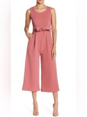 Romeo & Juliet Couture Dusty Rose Jumpsuit size S